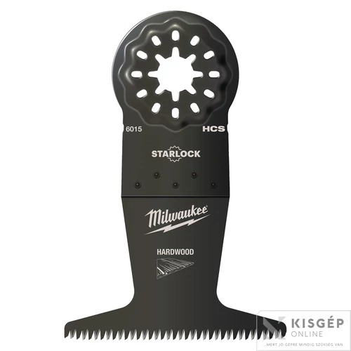 Milwaukee Multitool Starlock Merülő fűrészlap (Keményfához) 65x42 mm 1 db