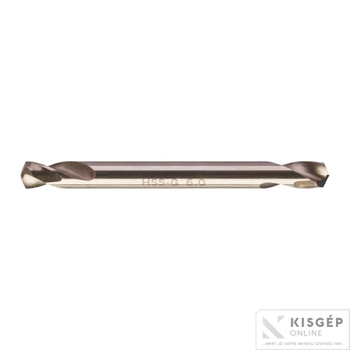 Milwaukee Kétvégű HSS-G – fémfúrók 6,0  mm (10 db/cs)