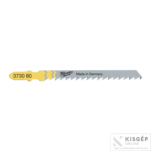 Milwaukee Szúrófűrészlap 75/4 mm (Munkalap egyenes vágásához) (5 db/cs)