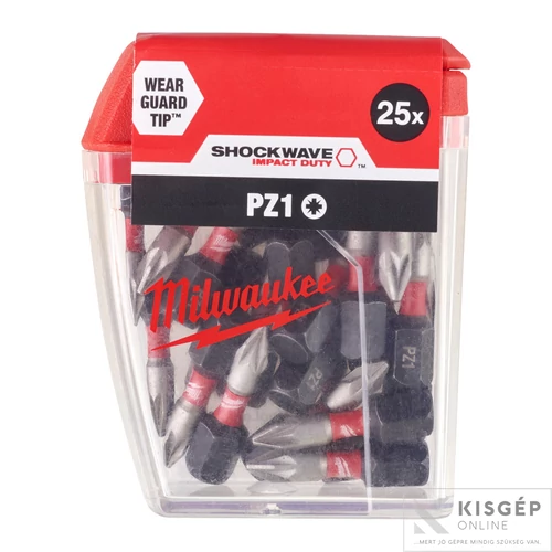 Milwaukee Shockwave bit CD PZ1 25mm (25 db/cs)