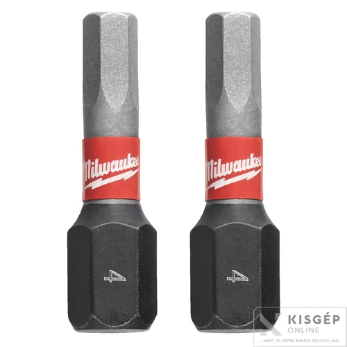 Milwaukee Shockwave bit Hex4 25mm-2db