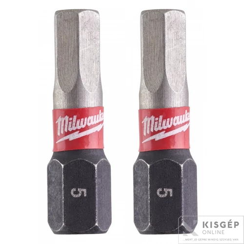 Milwaukee Shockwave bit Hex5 25mm-2db