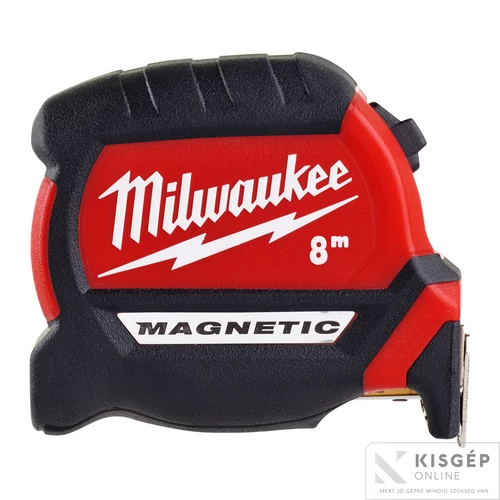 Milwaukee Prémium Mágneses Mérőszalag  8 m / 27 mm -  1 db