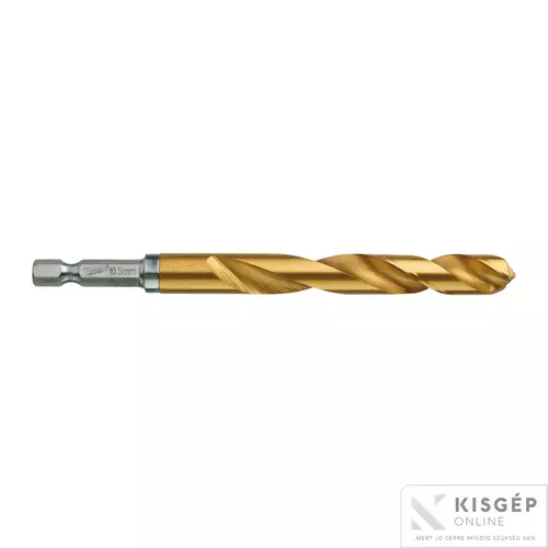 4932471090 Milwaukee Fémfúró Shockwave HSS-G TiN 10.2 mm 1 db