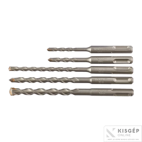 Milwaukee Standard SDS-Plus 2 élű fúrószár 5 részes készlet 1 db