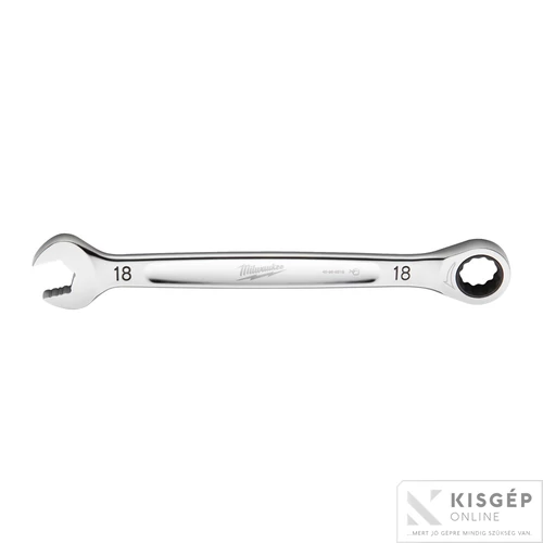 Milwaukee MAX BITE™ Racsnis Csillag-villáskulcs 18 mm - 1 db
