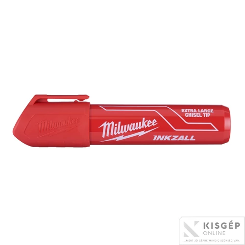 Milwaukee INKZALL XL jelölő filc - piros  1 db