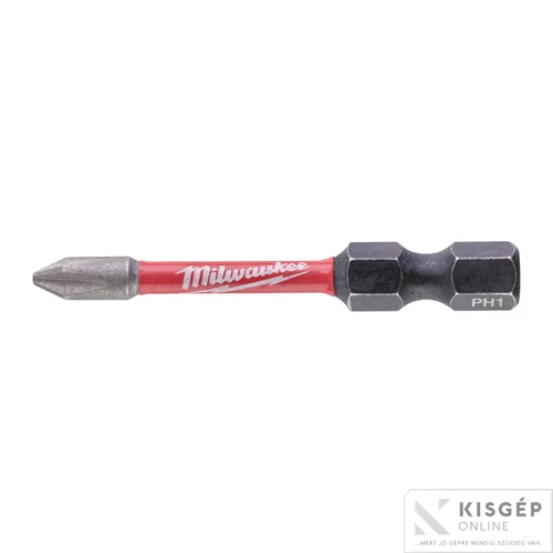 Milwaukee Shockwave bit PH1 50 mm - 1 db