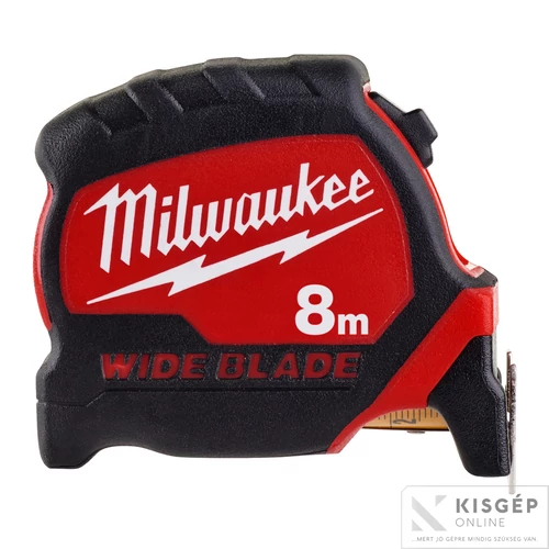 Milwaukee Prémium Széles Mérőszalag  8 m / 33 mm -  1 db