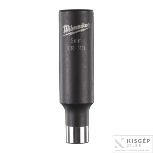 Milwaukee 1/4" Dugókulcsbetét hatlapú, gépi,  hosszú 5 mm - 1 db