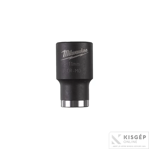 Milwaukee 1/2" Dugókulcsbetét hatlapú, gépi, rövid 11 mm - 1 db