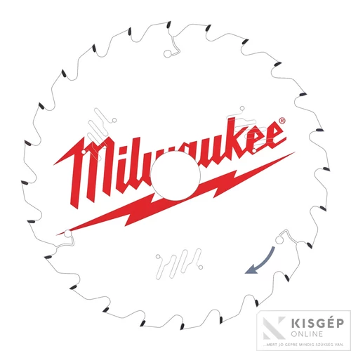 Milwaukee Körfűrészlap asztali fűrészhez TSW 210x30x1.9x24ATB 1 db