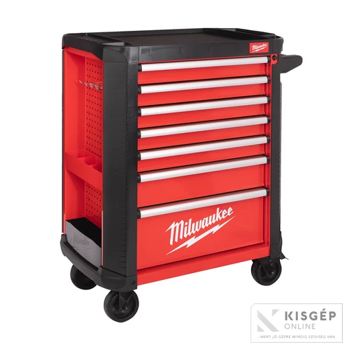 Milwaukee 30“ / 78 cm 7 fiókos acél szerszámkocsi - 1 db