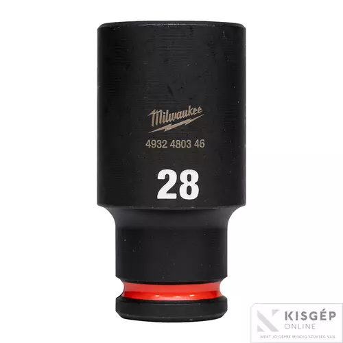 4932480346 Milwaukee 1/2" Dugókulcs hatlapú 78 mm hosszú, 28 mm 1 db