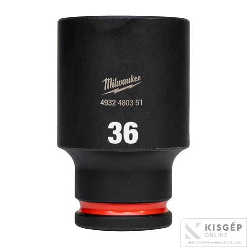 Milwaukee 1/2" Dugókulcs hatlapú 78 mm hosszú, 36 mm 1 db