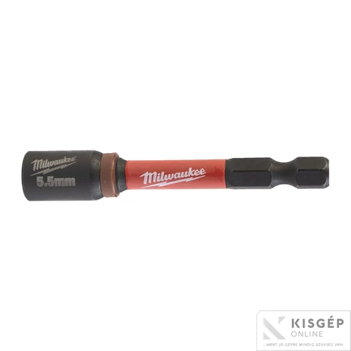 Milwaukee 1/4" HEX Befogású, Mágneses Gépi Dugókulcs 5,5 x 65 mm - 1 db