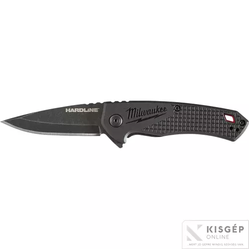 4932492452 Milwaukee Összecsukható kés sima élű 64 mm, D2 acél, fekete  - 1 db