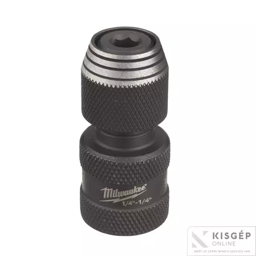 Milwaukee Dugókulcs adapter 1/4" Négyszög - 1/4" Hex - 1db