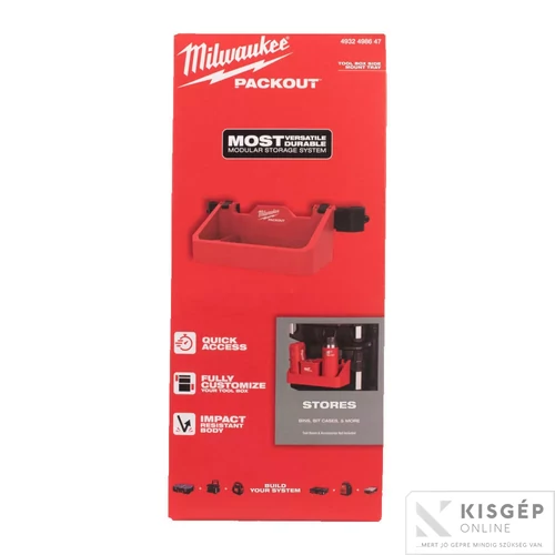 Milwaukee PACKOUT™ Rögzítő tálca oldalsó