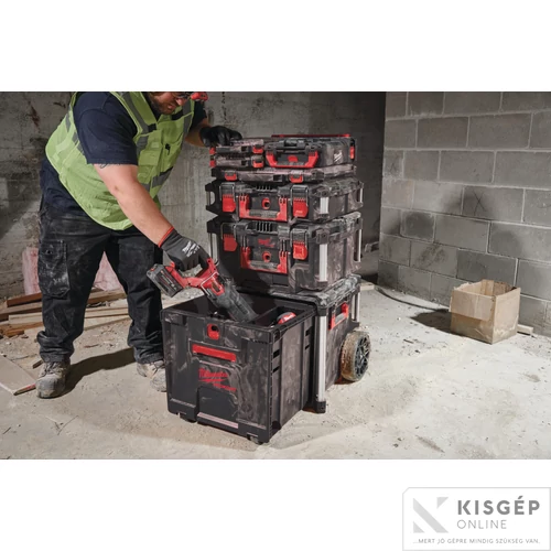 Milwaukee PACKOUT™ Gurulós tárolóláda fiókos