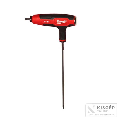 Milwaukee T-Imbuszkulcs Komfort markolattal 3.5mm