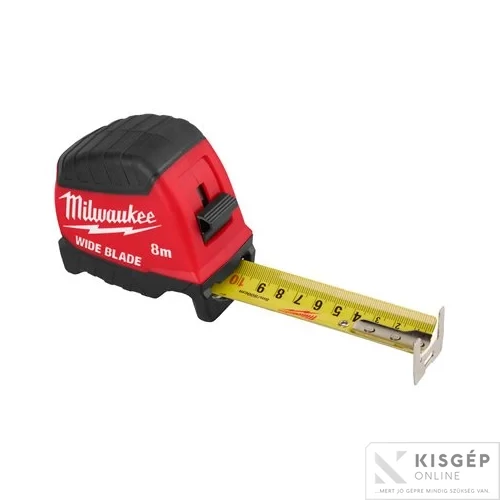 Milwaukee Prémium Széles Mérőszalag (2. gen) 8m/ 35mm
