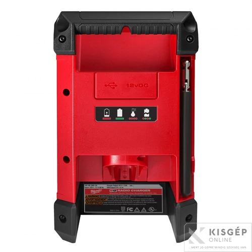 Milwaukee M12RCDAB+0 M12 FUEL™ RÁDIÓ/TÖLTŐ DAB+