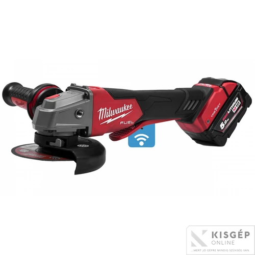 Milwaukee M18ONEFSAG125XPDB-502X M18 FUEL™ ONE-KEY™ 125 MM SAROKCSISZOLÓ FÉKEZŐ FUNKCIÓVAL