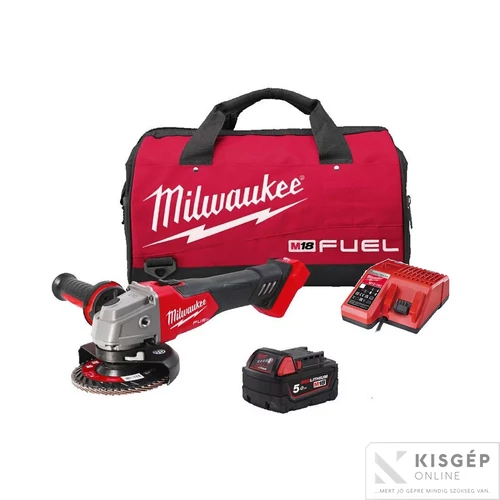 Milwaukee M18FSAG125X-501BRF POWERPACK IN2