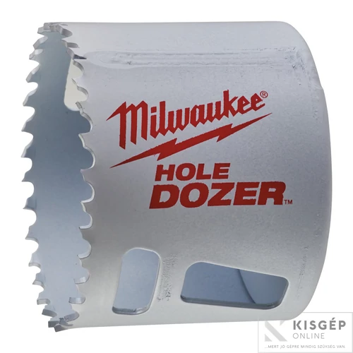 Milwaukee Hole Dozer ™ Bimetál kobalt lyukfűrész    60 mm  1 db