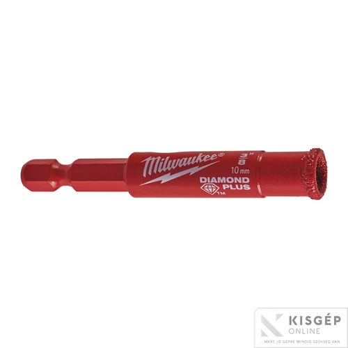 Milwaukee Diamond Plus™ vizes / száraz fúrószár 10 mm 1 db