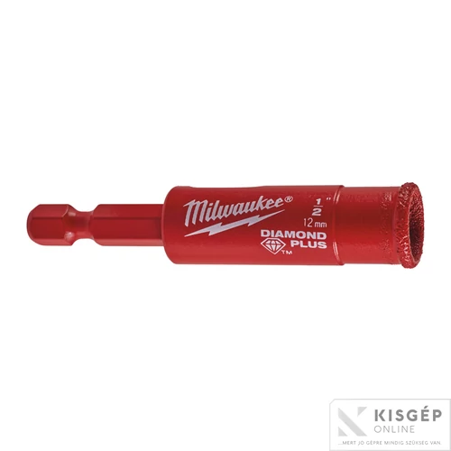 Milwaukee Diamond Plus™ vizes / száraz fúrószár 12 mm 1 db