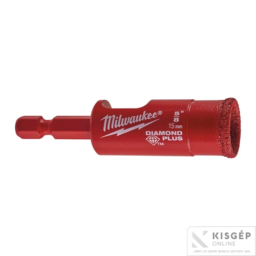 Milwaukee Diamond Plus™ vizes / száraz fúrószár 15 mm 1 db