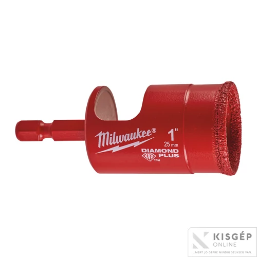 Milwaukee Diamond Plus™ vizes / száraz fúrószár 25 mm 1 db