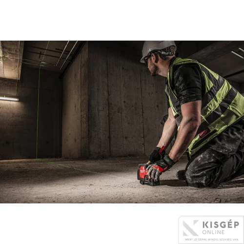 Milwaukee L4 CLL-301C USB ÚJRATÖLTHETŐ ZÖLD KERESZTVONALAS LÉZER