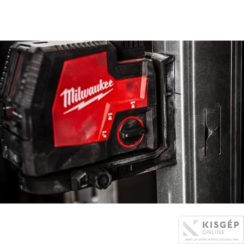 Milwaukee L4 CLL-301C USB ÚJRATÖLTHETŐ ZÖLD KERESZTVONALAS LÉZER