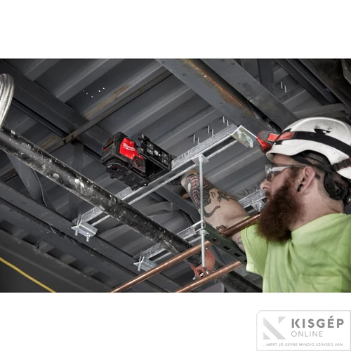 Milwaukee L4 CLLP-301C USB ÚJRATÖLTHETŐ ZÖLD KERESZTVONAL- ÉS PONTLÉZER