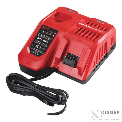 Milwaukee M12-18FC  GYORSTÖLTő