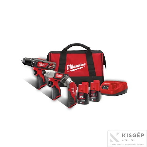 Milwaukee  M12BPP3A-202B erőcsomag