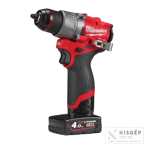 Milwaukee M12 FDD2-402X Akkus fúró-csavarbehajtó HD kofferben