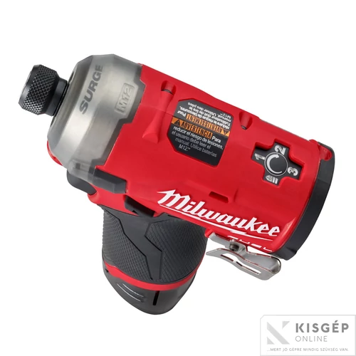 Milwaukee M12FQID-0 M12 FUEL™ SURGE™ ¼″ HEX HIDRAULIKUS ÜTVECSAVAROZÓ