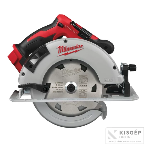 Milwaukee M18 BLCS66-0  M18™ szénkefe nélküli körfűrész 66 mm