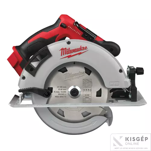 4933464589 Milwaukee M18 BLCS66-0X  M18 SZÉNKEFE NÉLKÜLI KÖRFűRÉSZ 66 MM