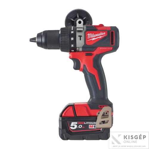 Akkus gép Ütvefúró-csavarbehajtó 18V Milwaukee M18 BLPD2-502X M18 SZÉNKEFE NÉLKÜLI ÜTVEFÚRÓ-CSAVAROZÓ Kisgéponline
