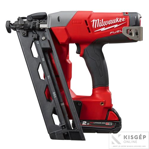 Akkus gép Tűszegező,kapcsozó Milwaukee M18CN16GA-0X M18 FUEL™ 16 GA DÖNTÖTT FINISELŐ SZÖGBELÖVŐ Kisgéponline