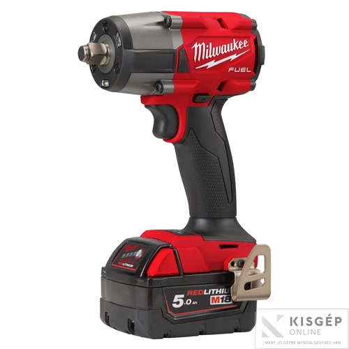 Milwaukee M18FMTIW2F12-502X  M18 FUEL™ KÖZEPES NYOMATÉKÚ ÜTVECSAVAROZÓ BIZTOSÍTÓGYŰRŰVEL
