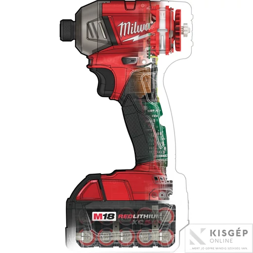 Milwaukee M18FQID-0X M18 FUEL™ SURGE™ 1/4˝ HEX HIDRAULIKUS ÜTVECSAVAROZÓ