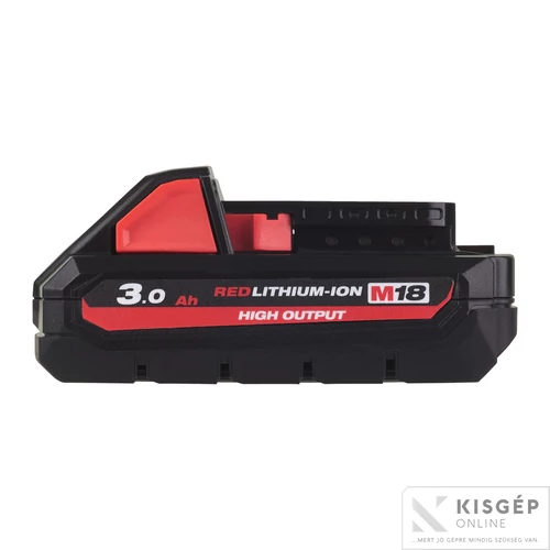 Milwaukee M18 HB3  M18™ High Output™ akkumulátor 18 V 3,0 Ah