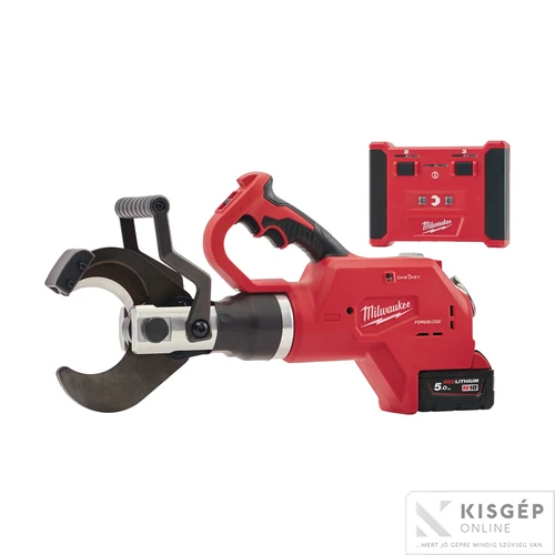 Milwaukee M18HCC75R-502C M18™ HIDRAULIKUS FÖLDALATTI  KÁBELVÁGÓ TÁVVEZÉRLŐVEL