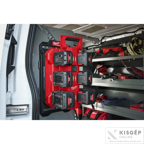 Milwaukee M18MPC6EU M18™ mobil PACKOUT™ 6 portos gyorstöltő